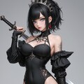 黒騎士の姫 2枚目