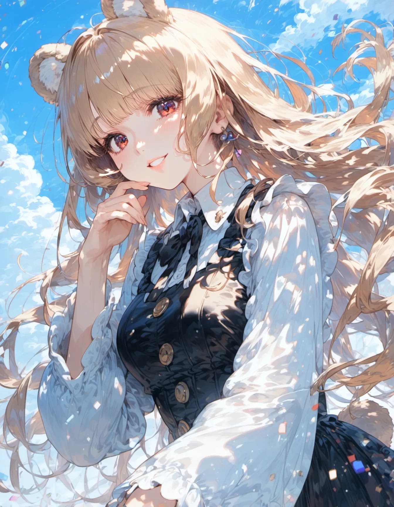 Gothic Neko's Charm | の人気AIイラスト・グラビア