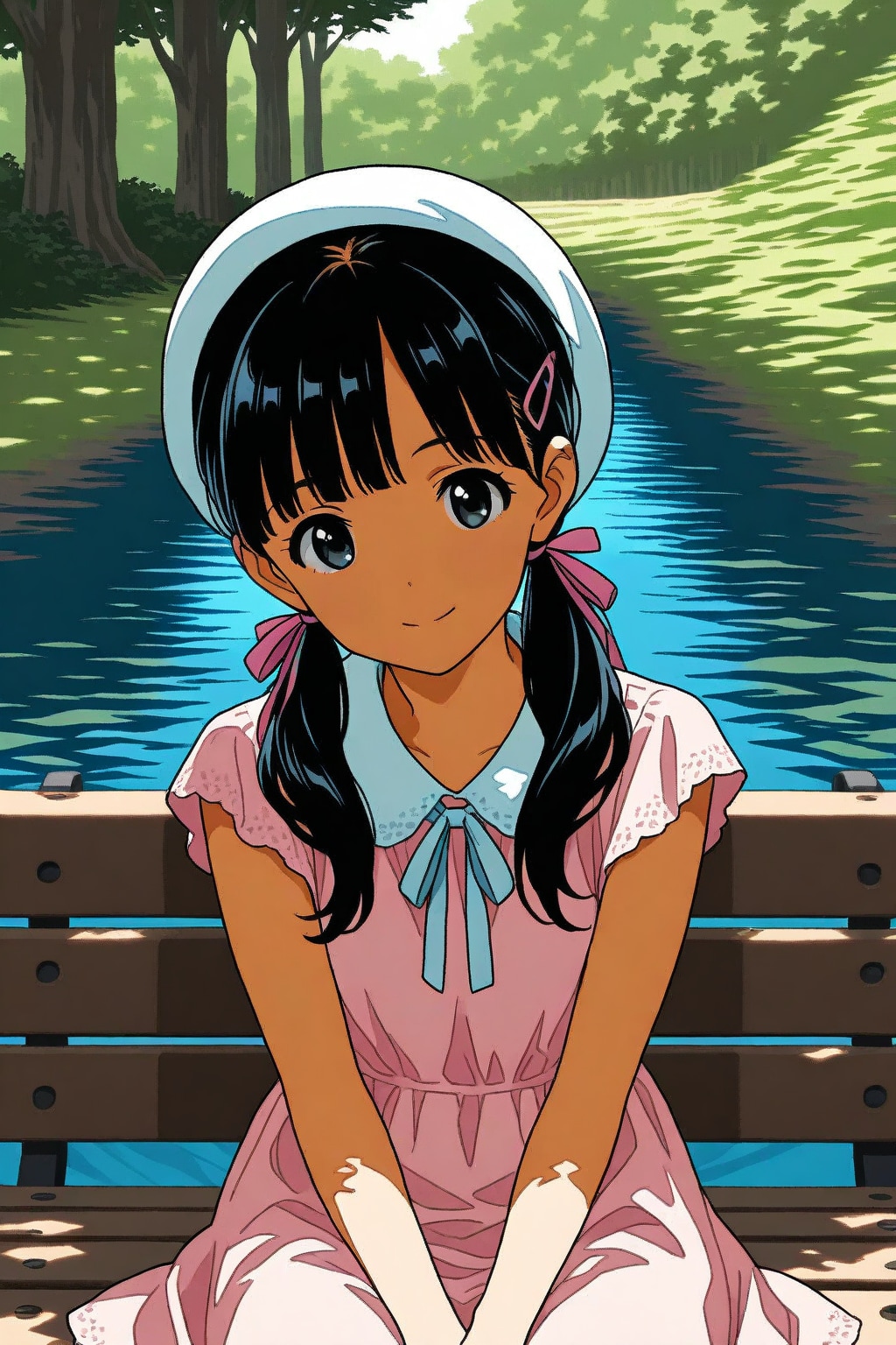 避暑地のお友達ちゃん🌕✨