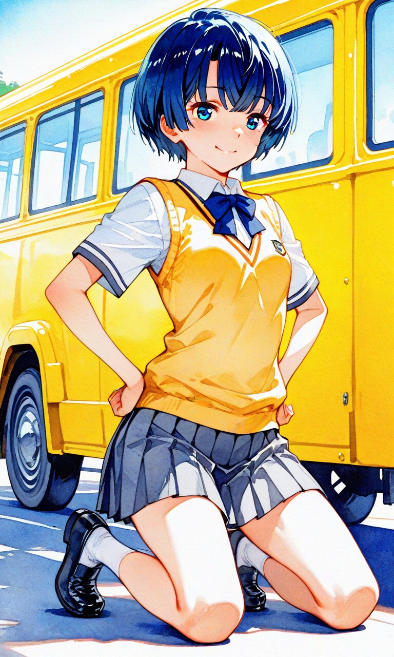 自信ありげな柑菜ちゃん