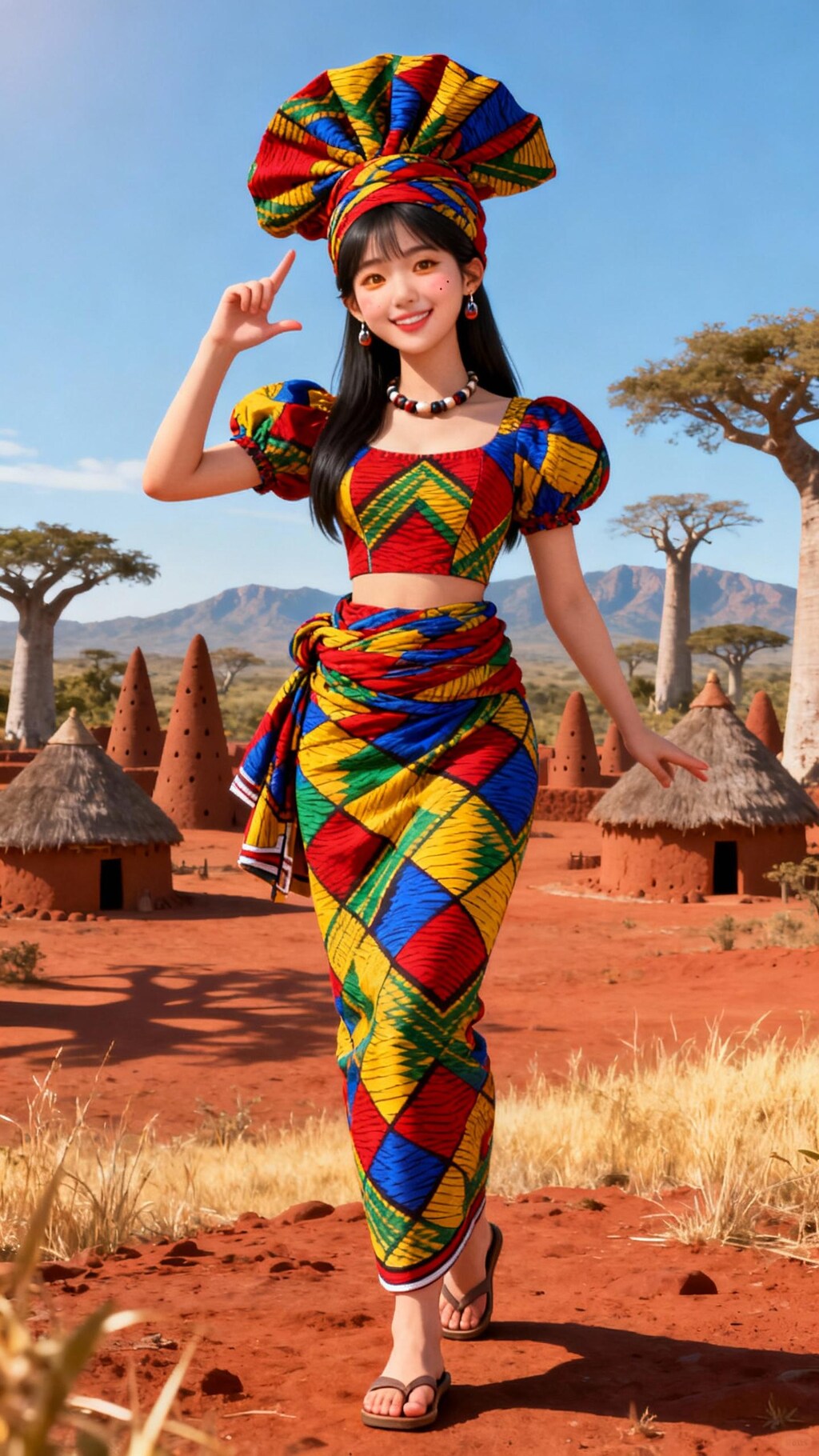 パーニュとゲレ/トーゴの民族衣装