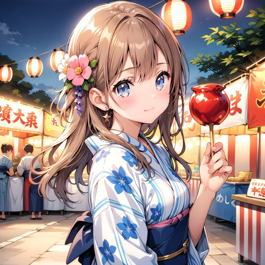 夏祭り | の人気AIイラスト・グラビア