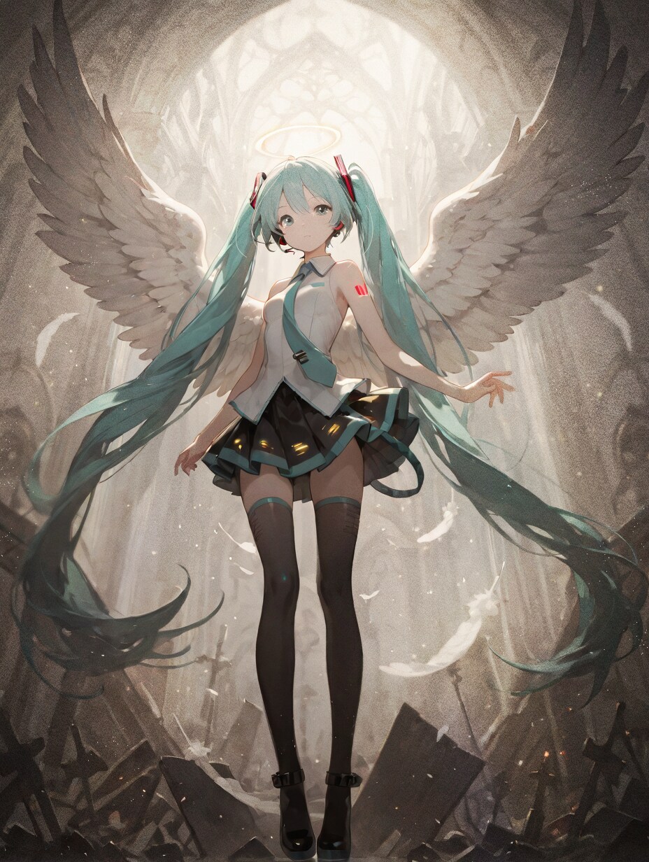 天使の羽根 | の人気AIイラスト・グラビア