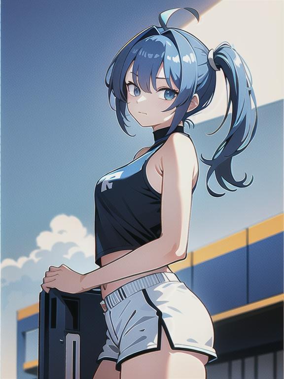 サイドポニー