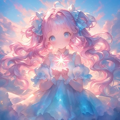 クリスタルの女の子