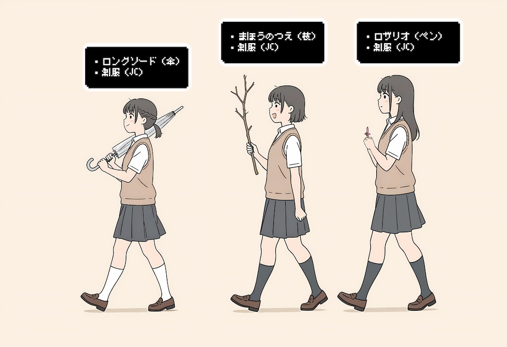 クエストに出発！