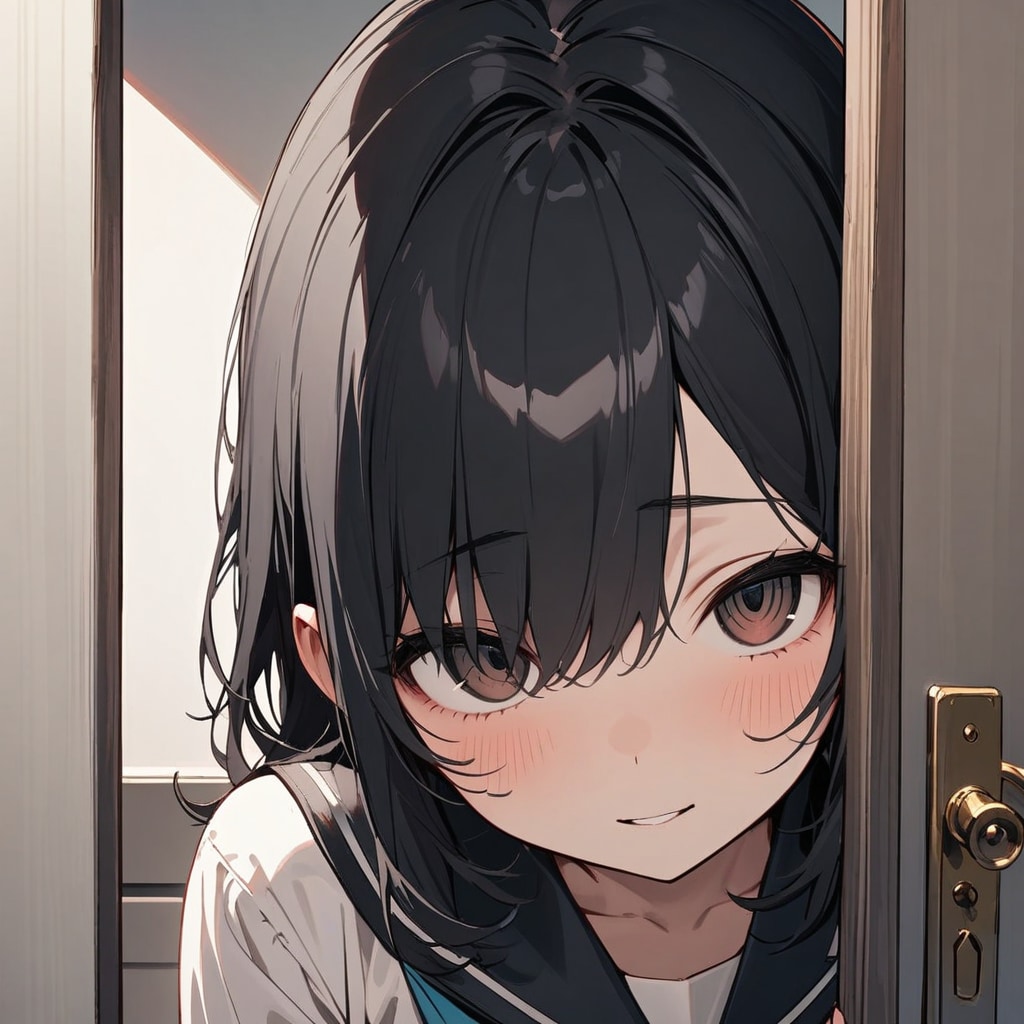 ヤンデレ風味の黒髪ちゃん