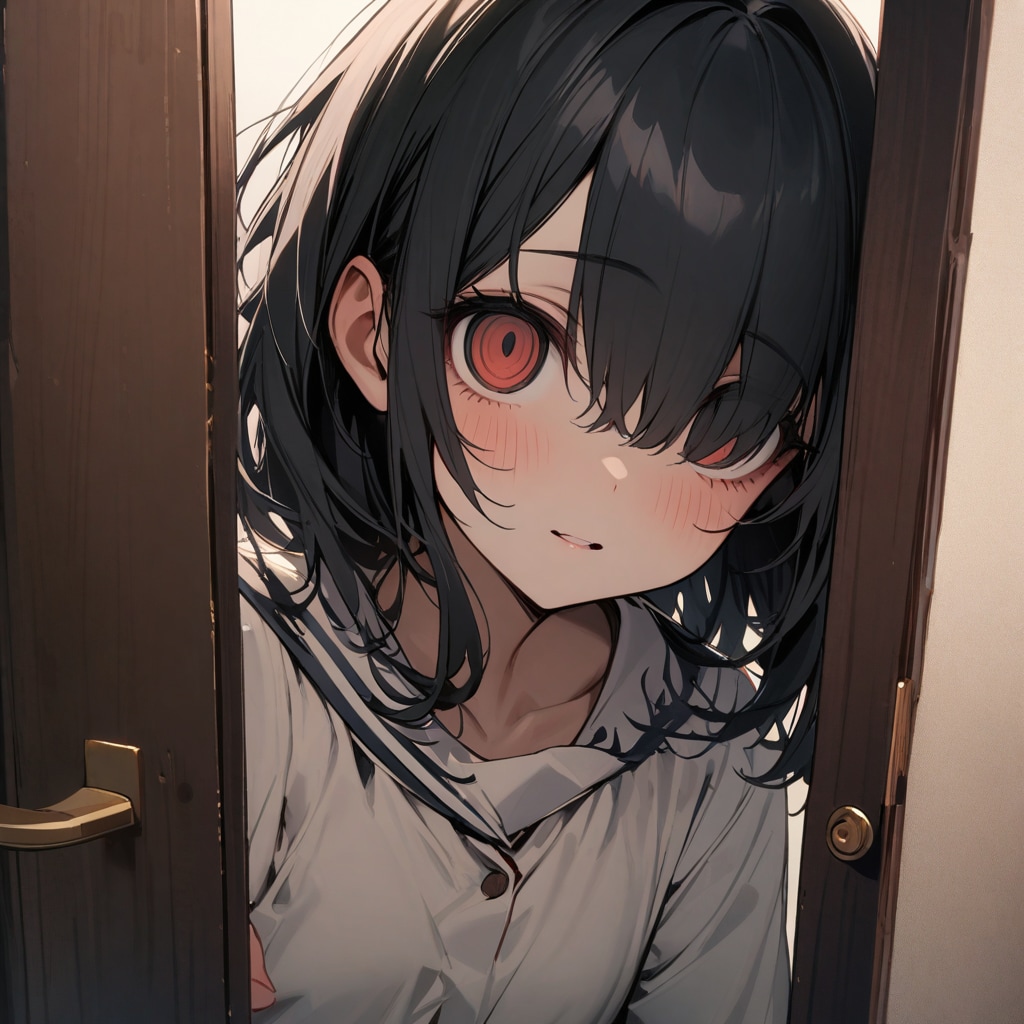 ヤンデレ風味の黒髪ちゃん