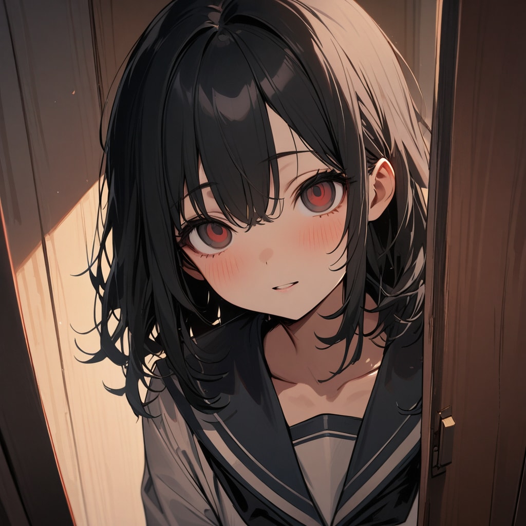ヤンデレ風味の黒髪ちゃん