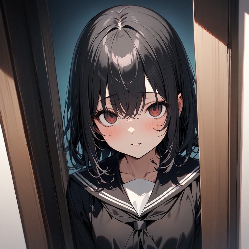 ヤンデレ風味の黒髪ちゃん