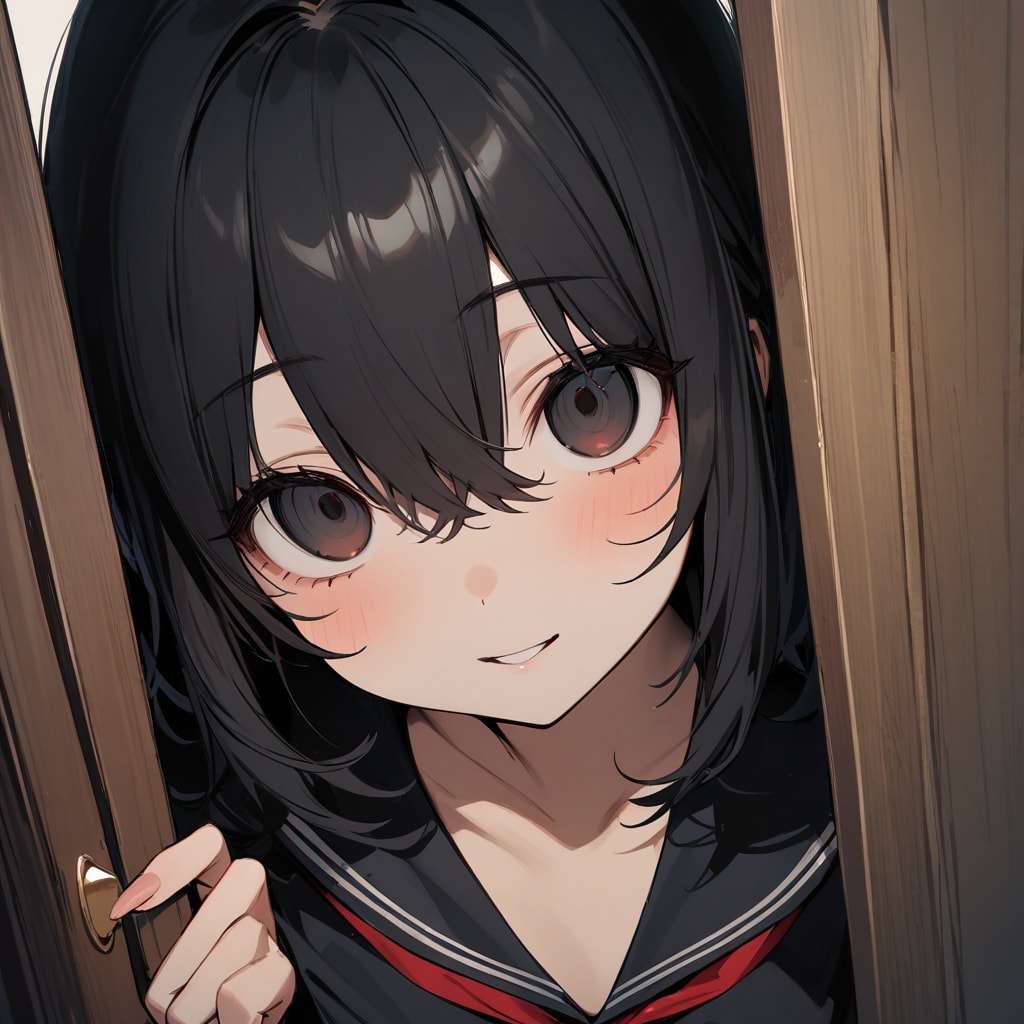 ヤンデレ風味の黒髪ちゃん