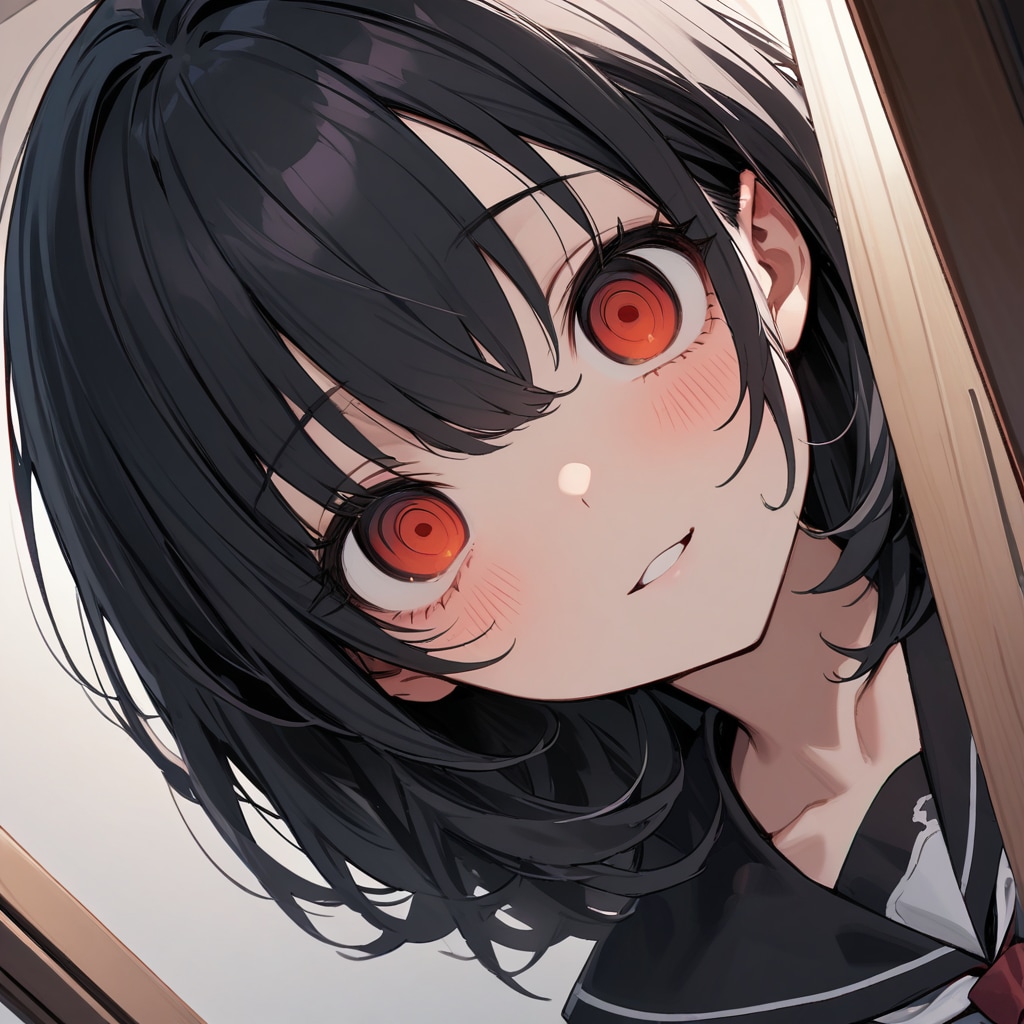 ヤンデレ風味の黒髪ちゃん