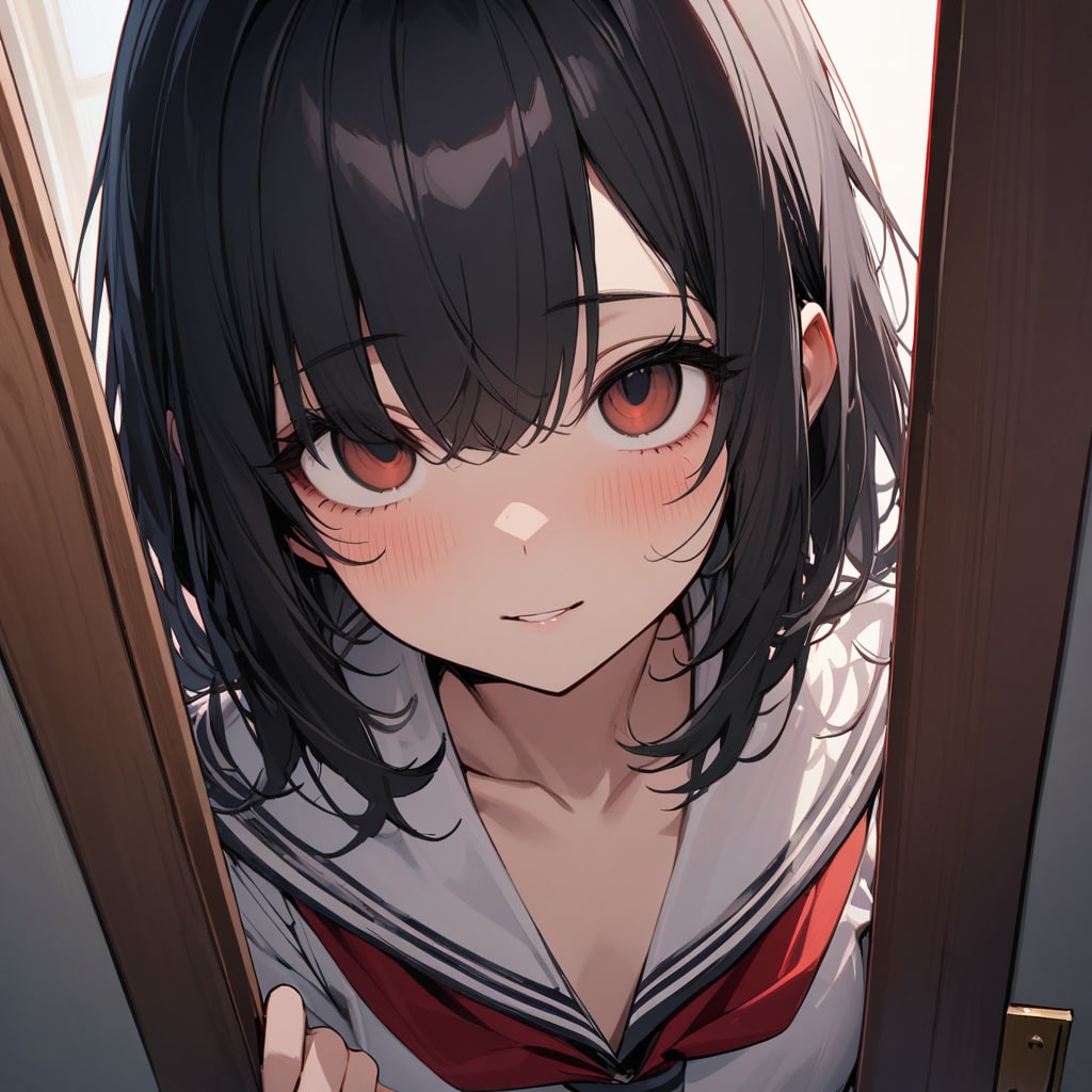 ヤンデレ風味の黒髪ちゃん