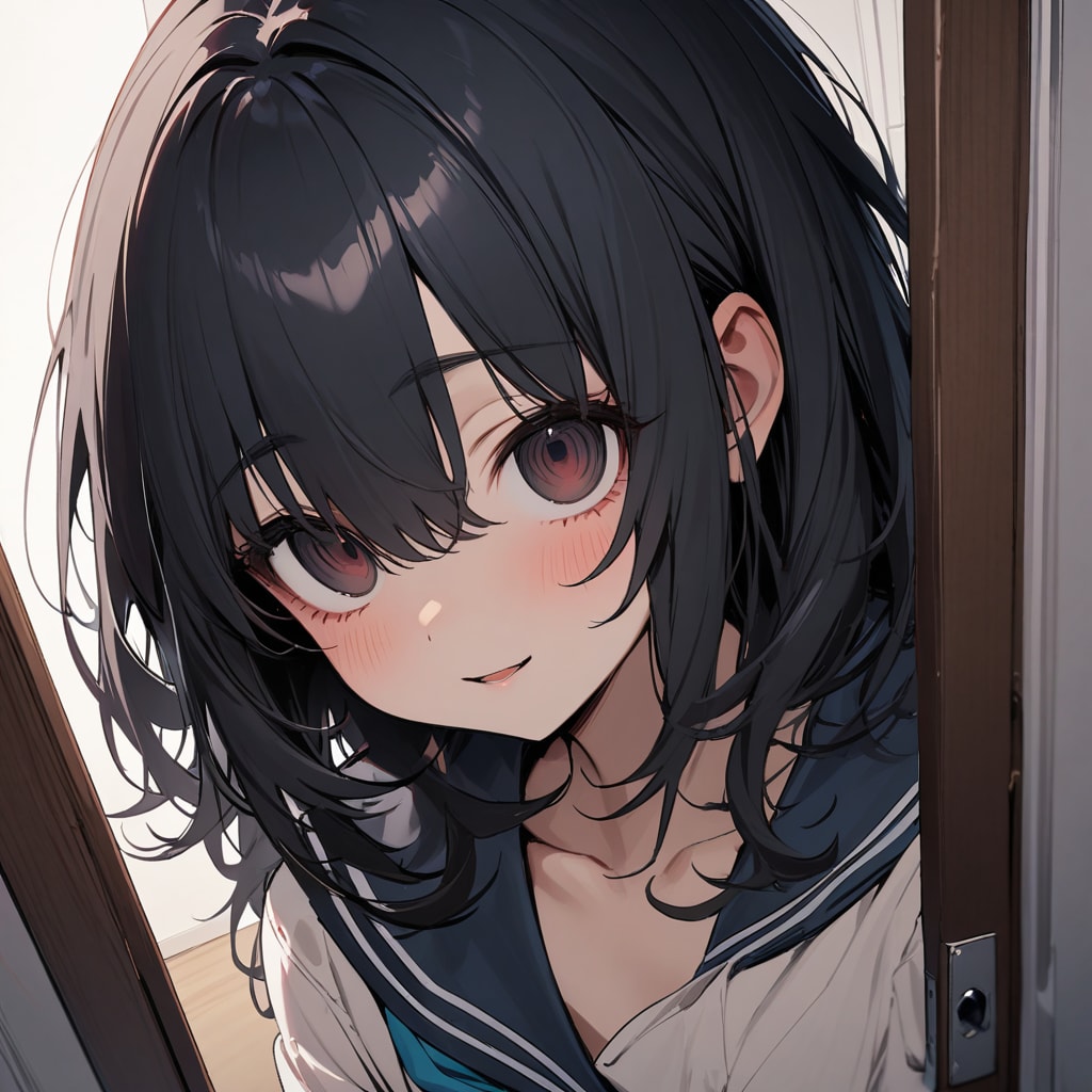 ヤンデレ風味の黒髪ちゃん
