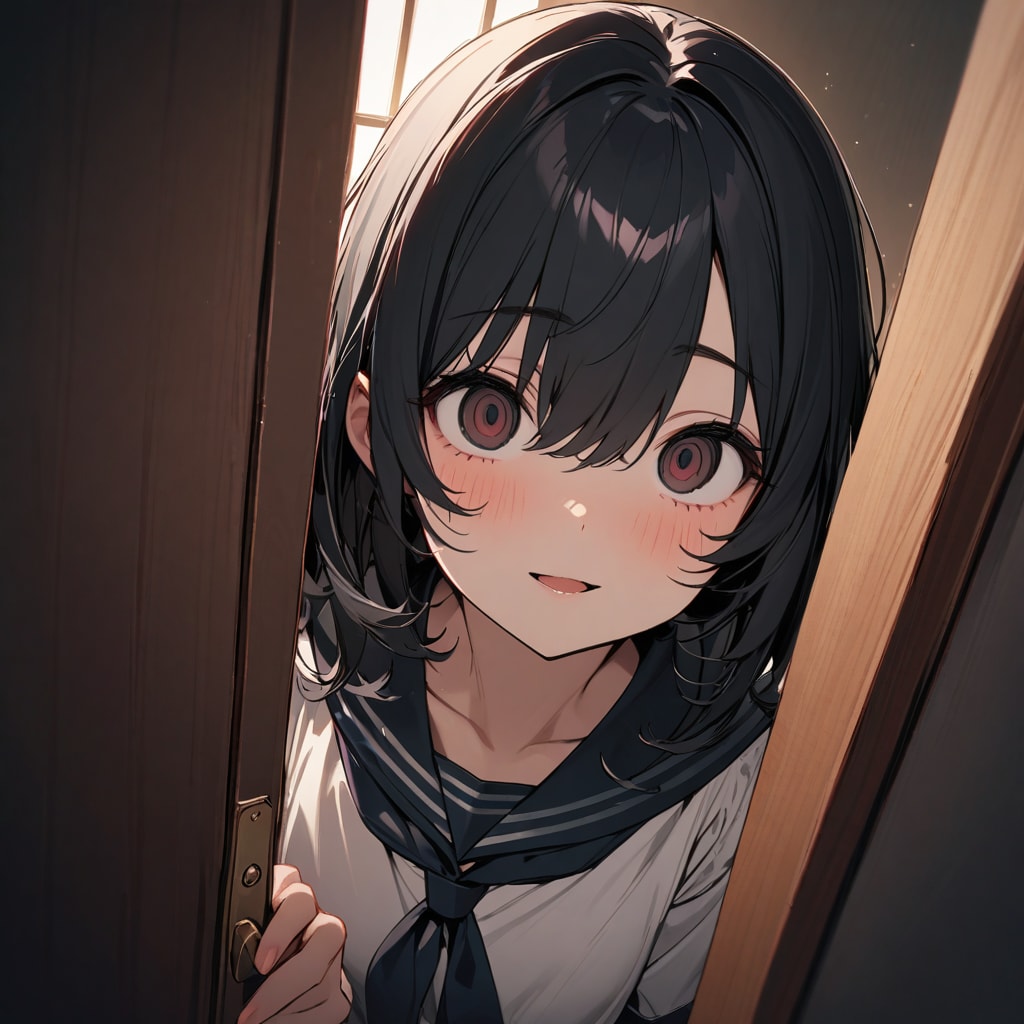 ヤンデレ風味の黒髪ちゃん