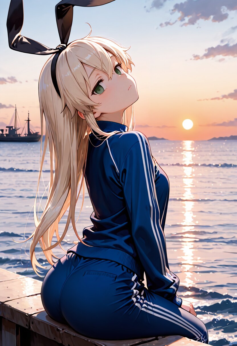 また制服ないなって黄昏れるシャフ度島風