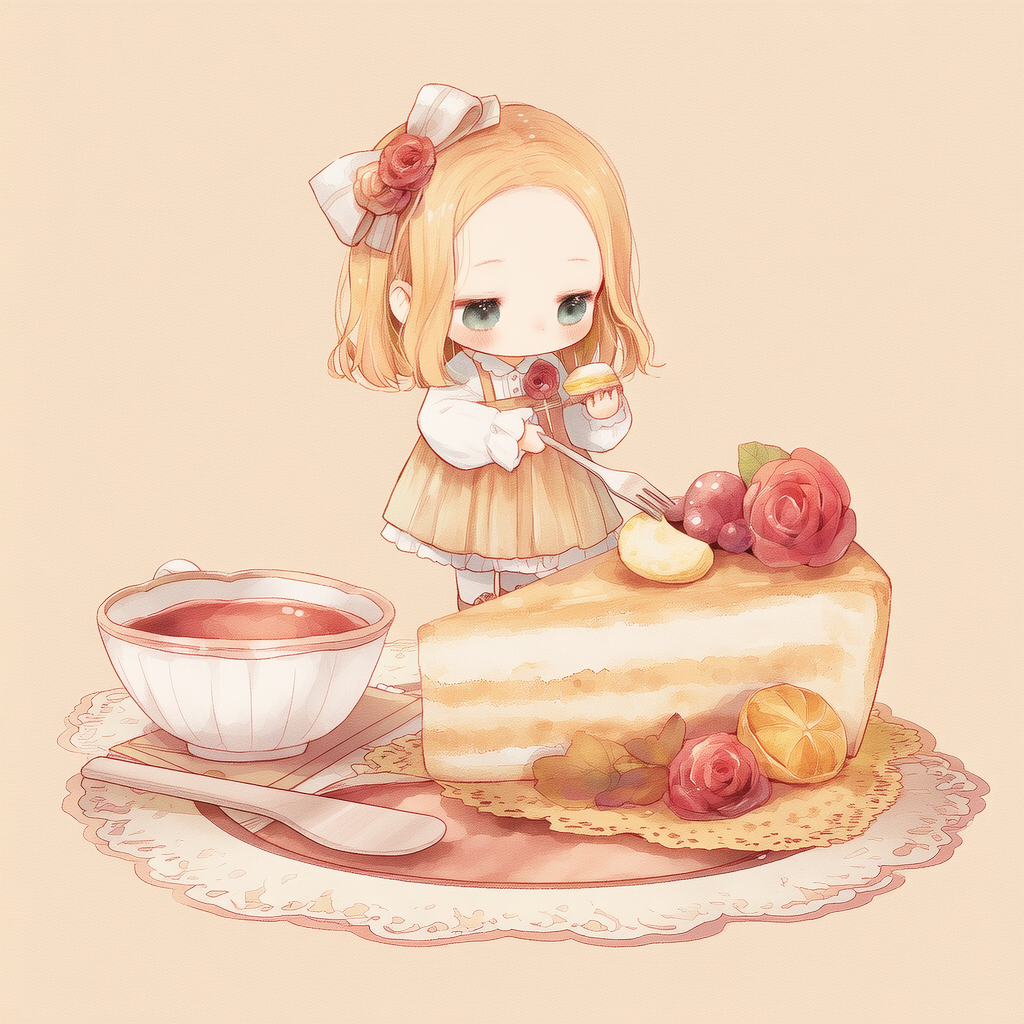 ケーキ | の人気AIイラスト・グラビア