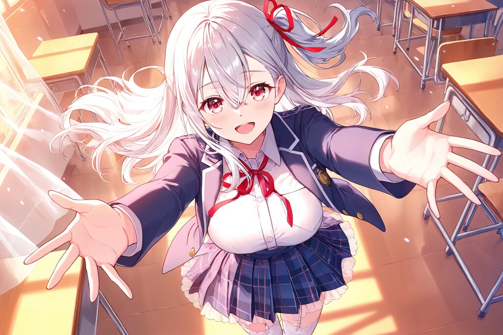 JKのとびっきりの笑顔