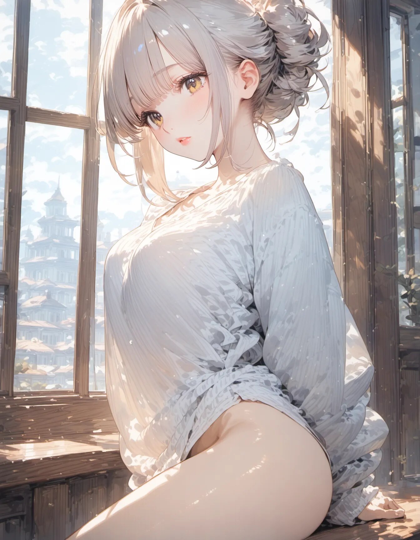 Winter Light by the Window