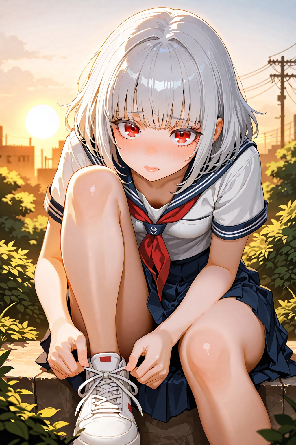 何みてんのよぅ!