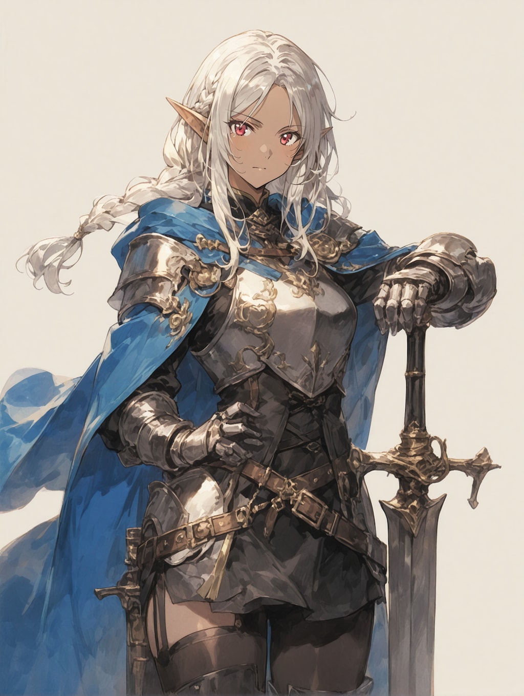 騎士ダークエルフ