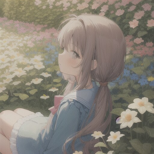 横目で見てくる女の子