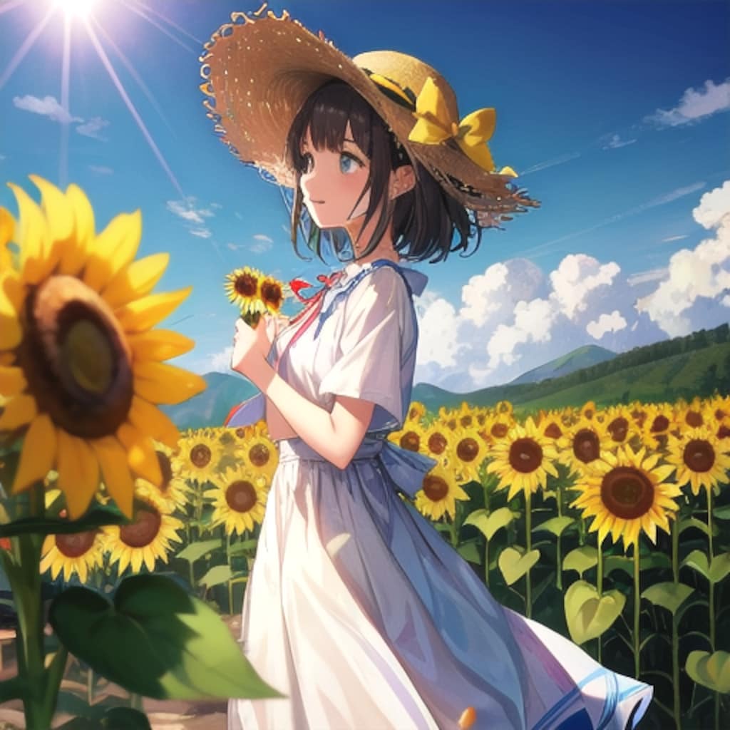 ひまわり少女_2025/08/03