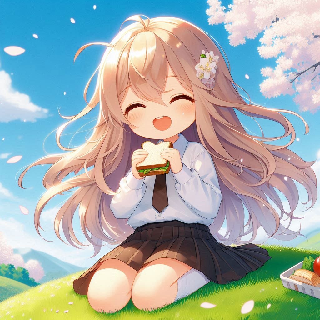 お花見大好き！