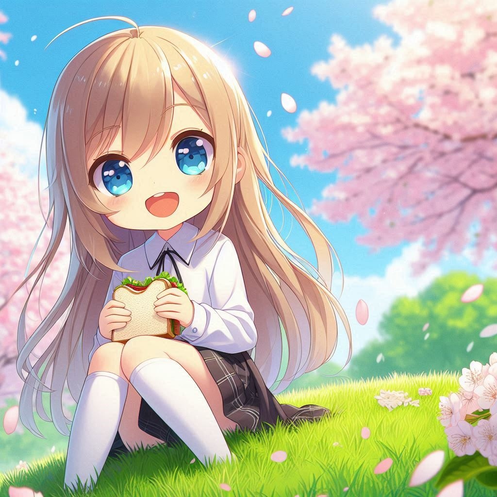 お花見大好き！