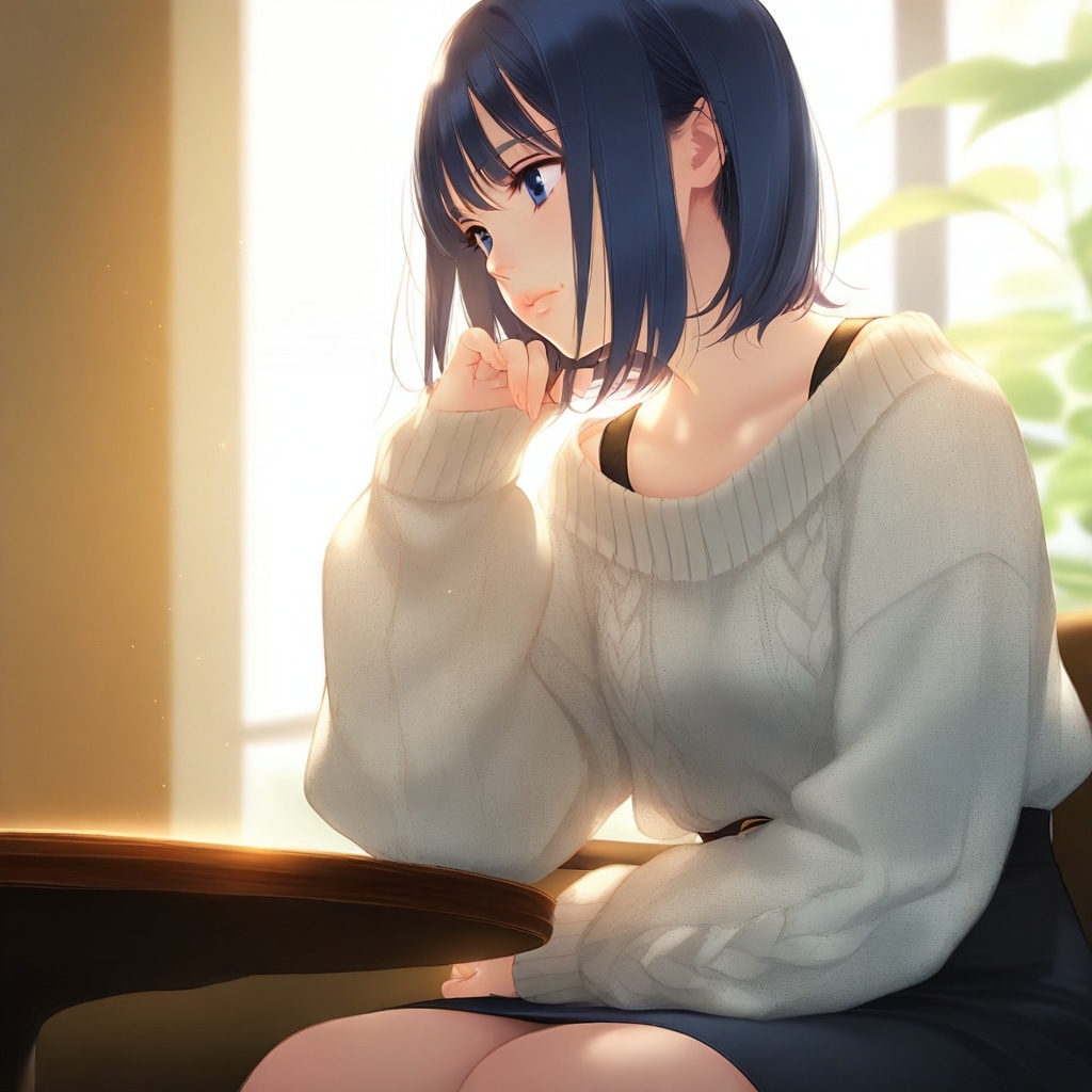 午後の光の中で