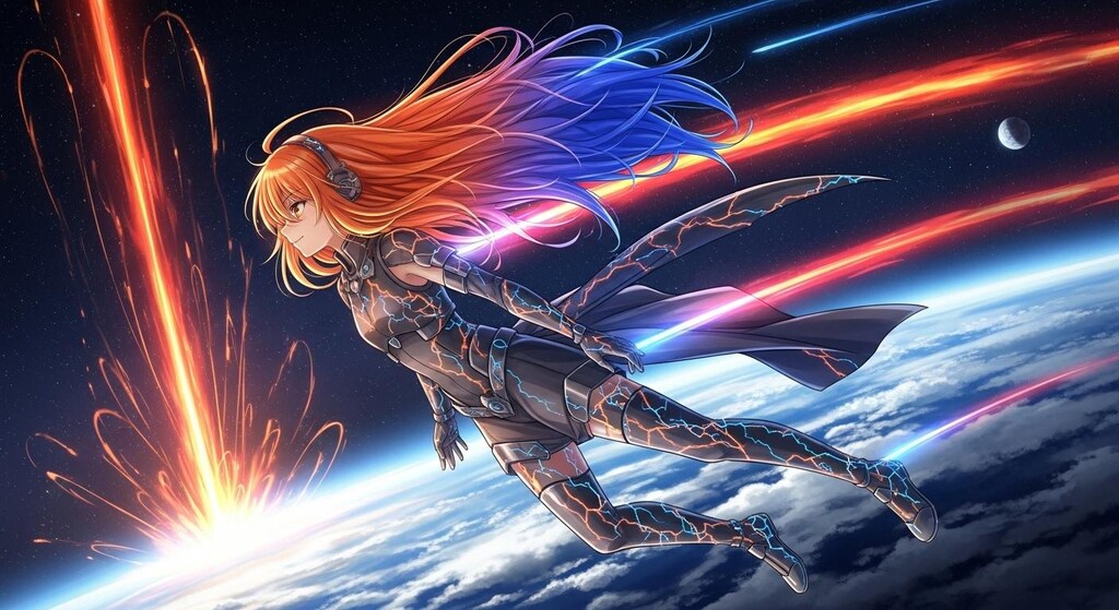 昨日助けた隕石がお礼を言いに来た