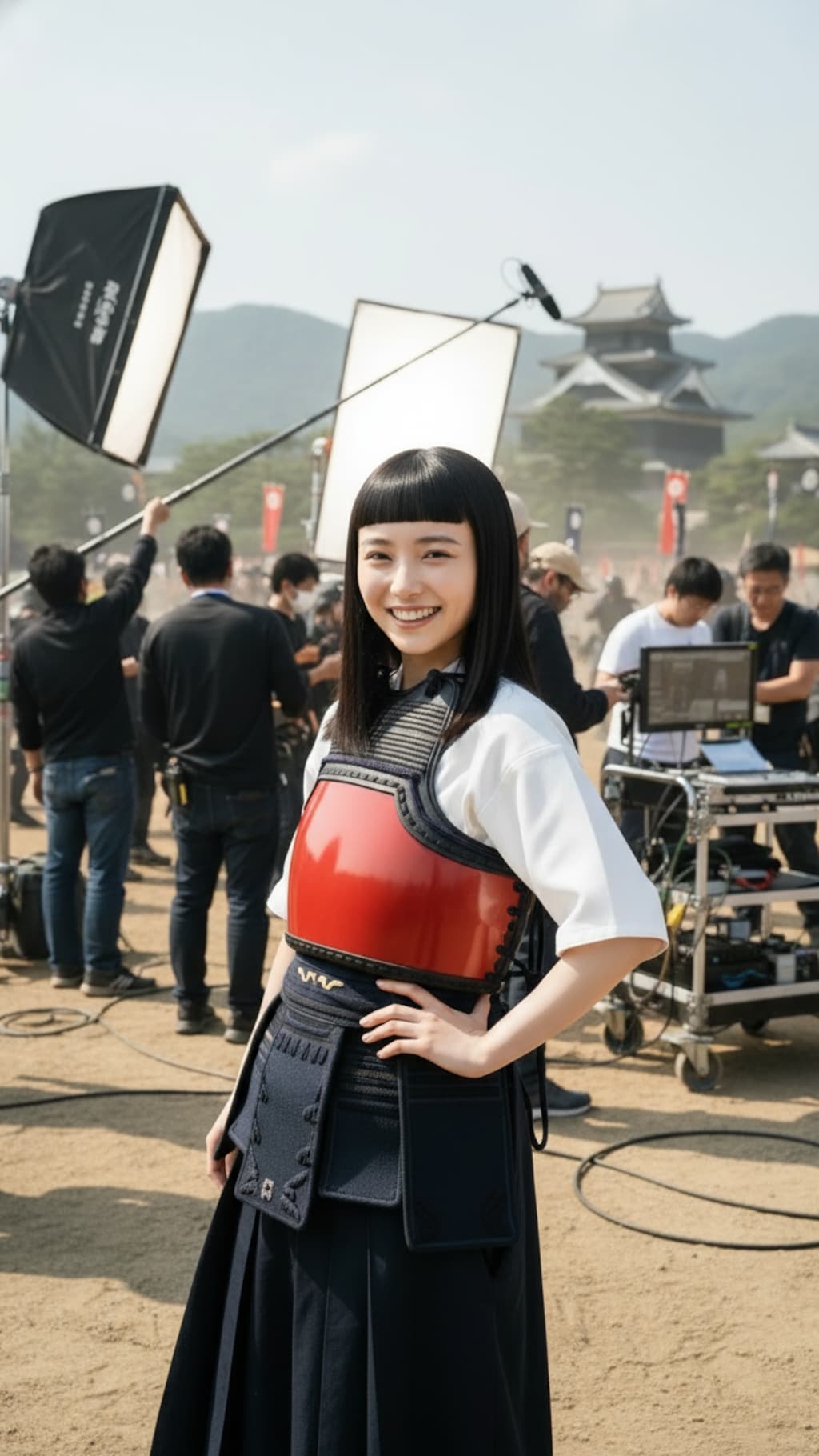 時代劇のロケ現場