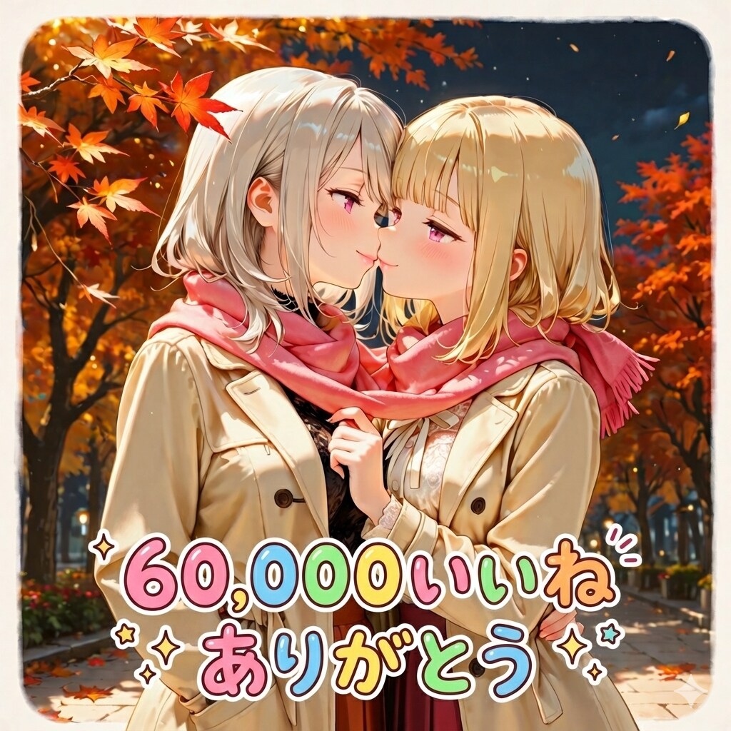 ✨㊗️60,000いいね達成記念🎉✨