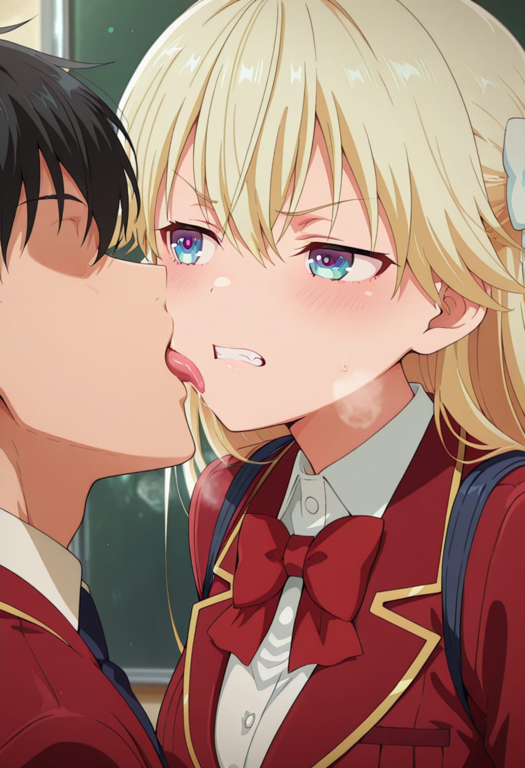 七瀬ちゃんに嫌がらせの顔舐めをしてみたい