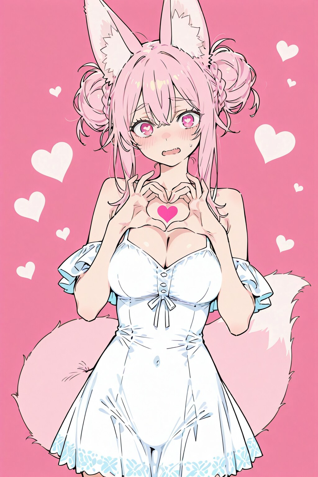 ハート過多 | の人気AIイラスト・グラビア