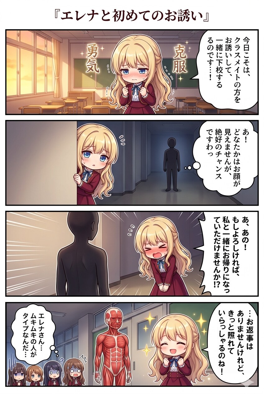『エレナと初めてのお誘い』