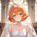 チャペルで顎クイ 2枚目