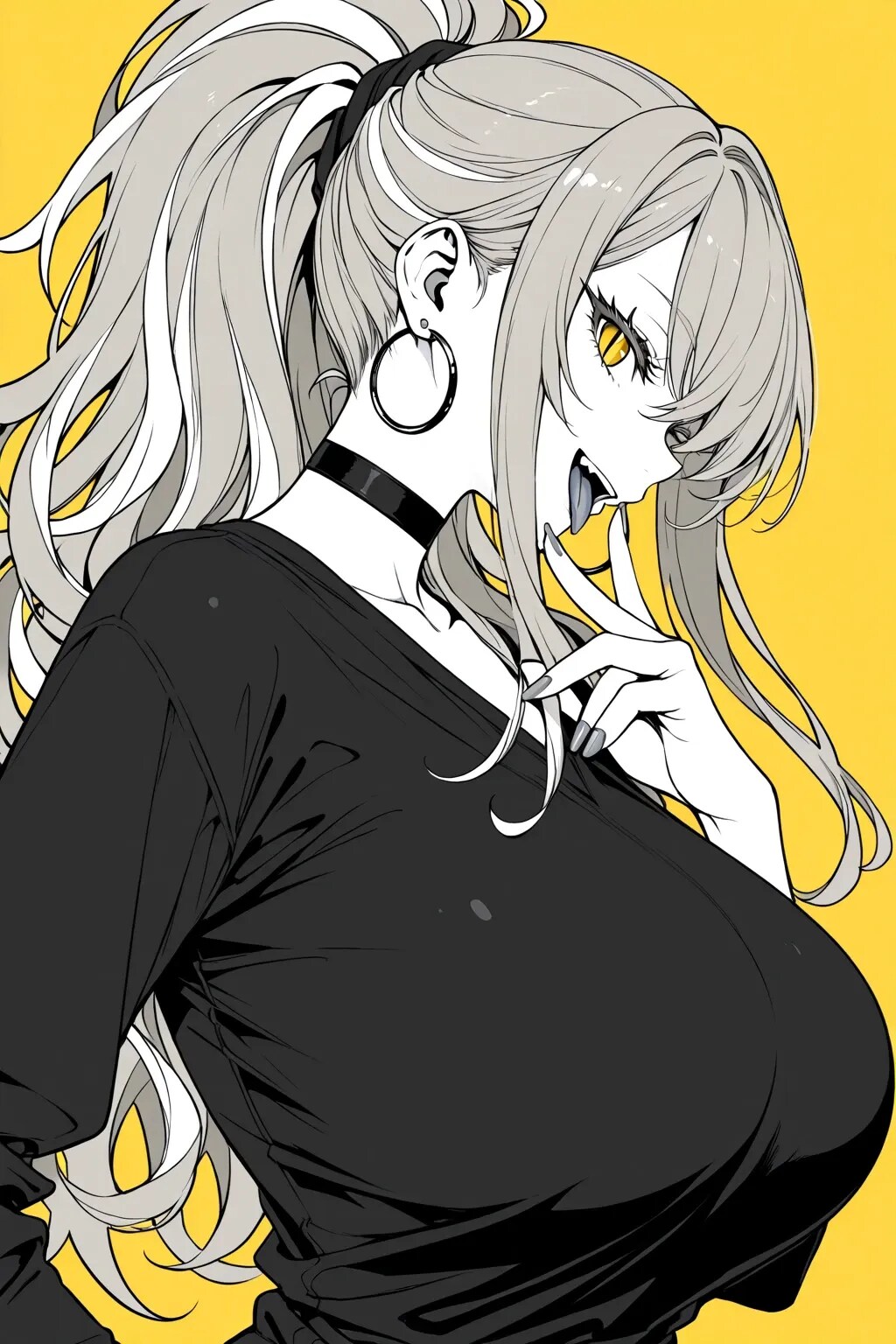 モノクロうちの子