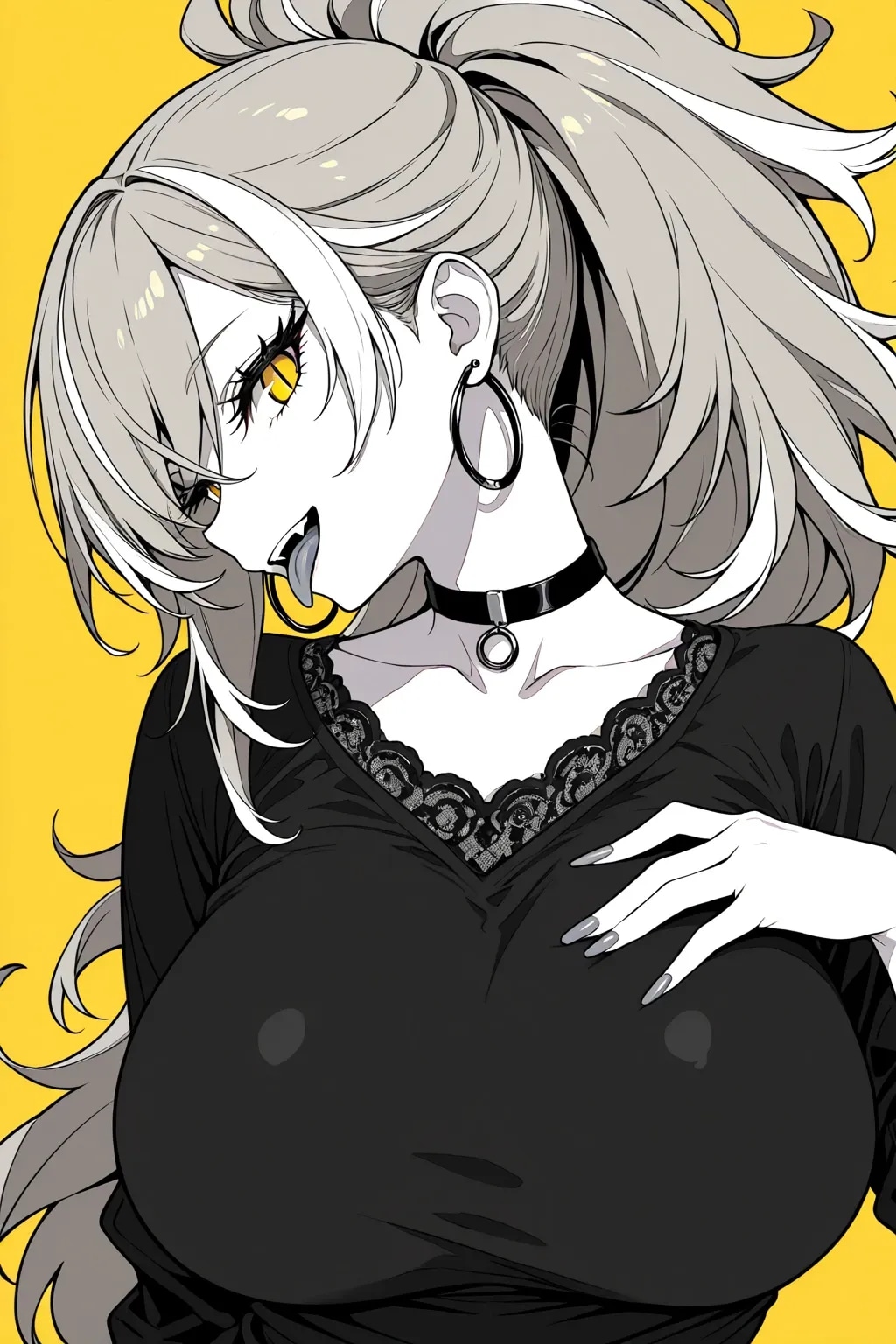 モノクロうちの子