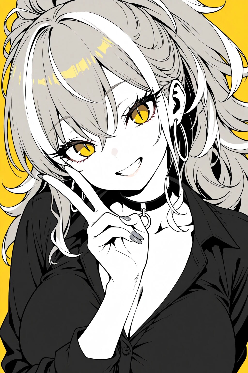 モノクロうちの子