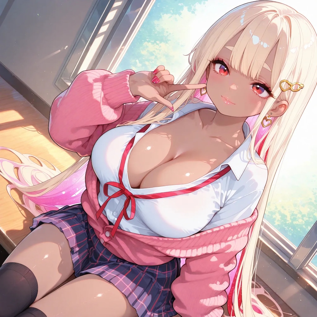 胸アピギャルちゃん
