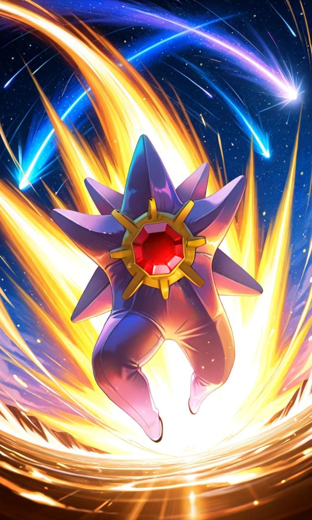 メガスターミー擬人化してみた