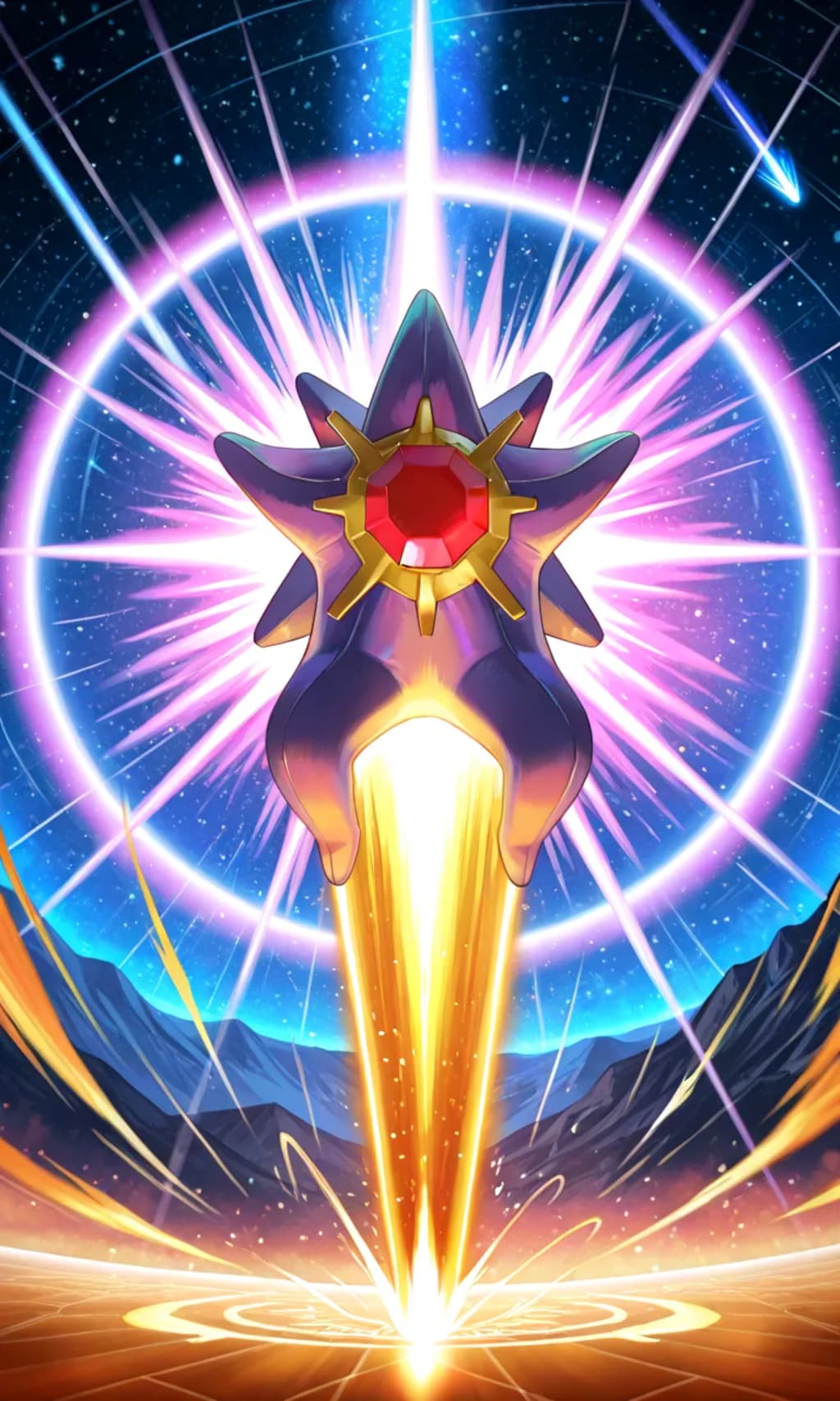 メガスターミー擬人化してみた