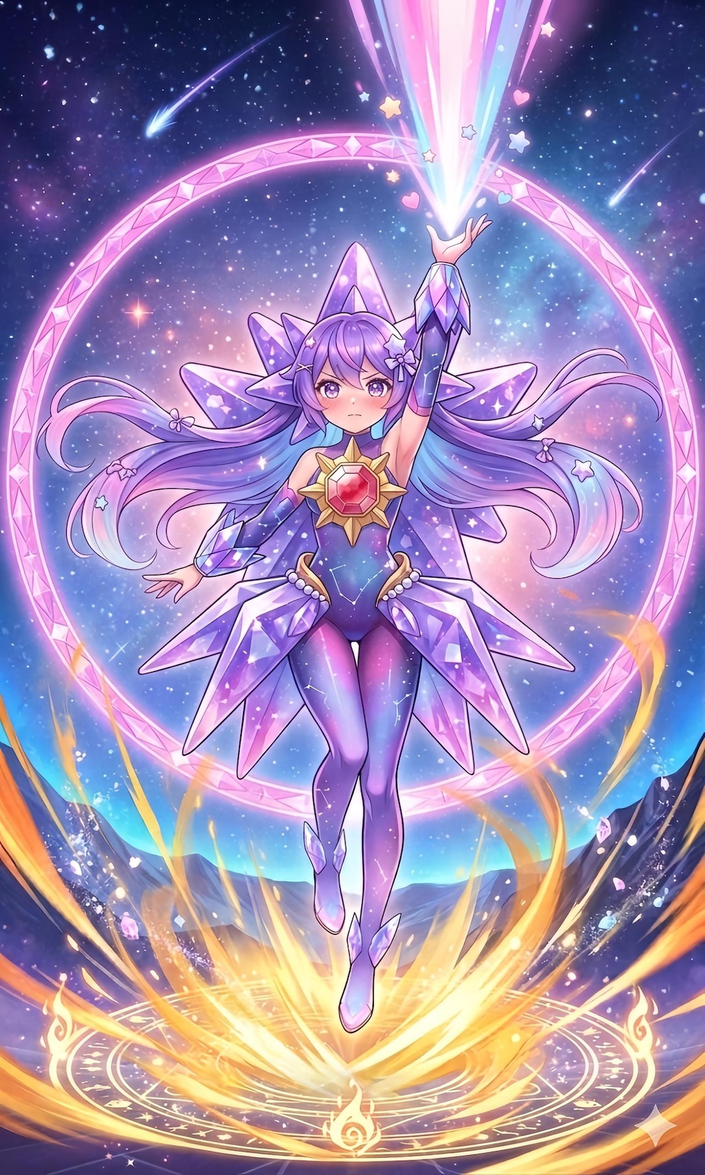 メガスターミー擬人化してみた