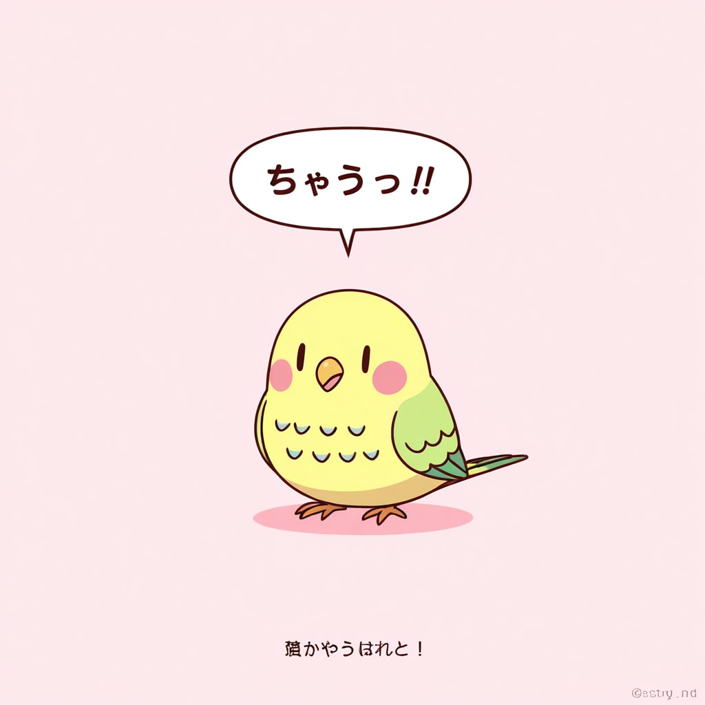 気まぐれインコ
