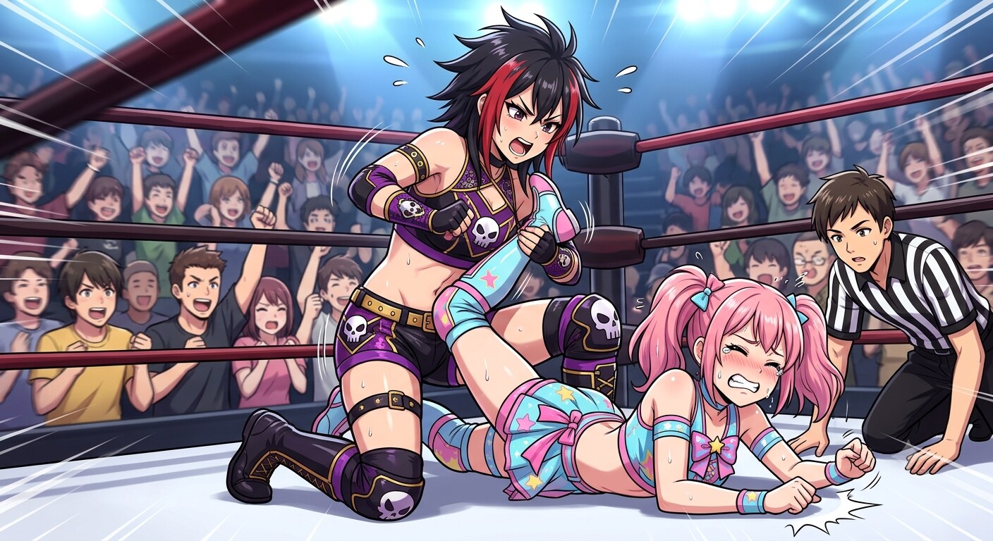 どっちもかわかわ同期のヒールとアイドルレスラーちゃん