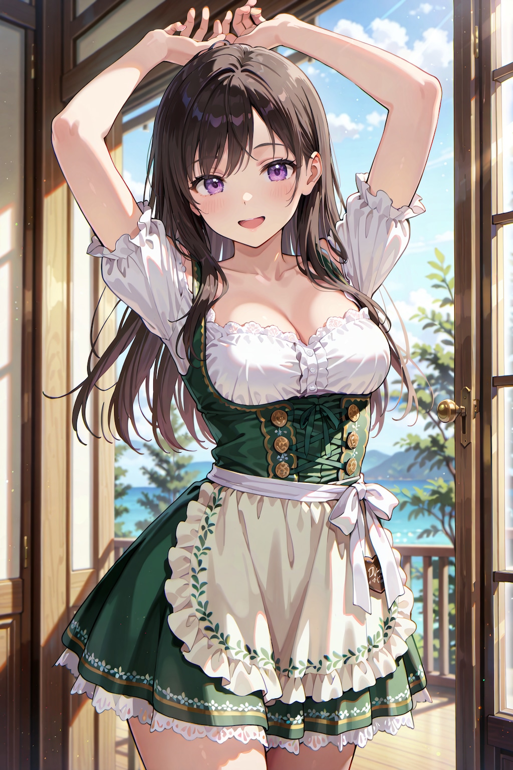 ディアンドル娘 Z630