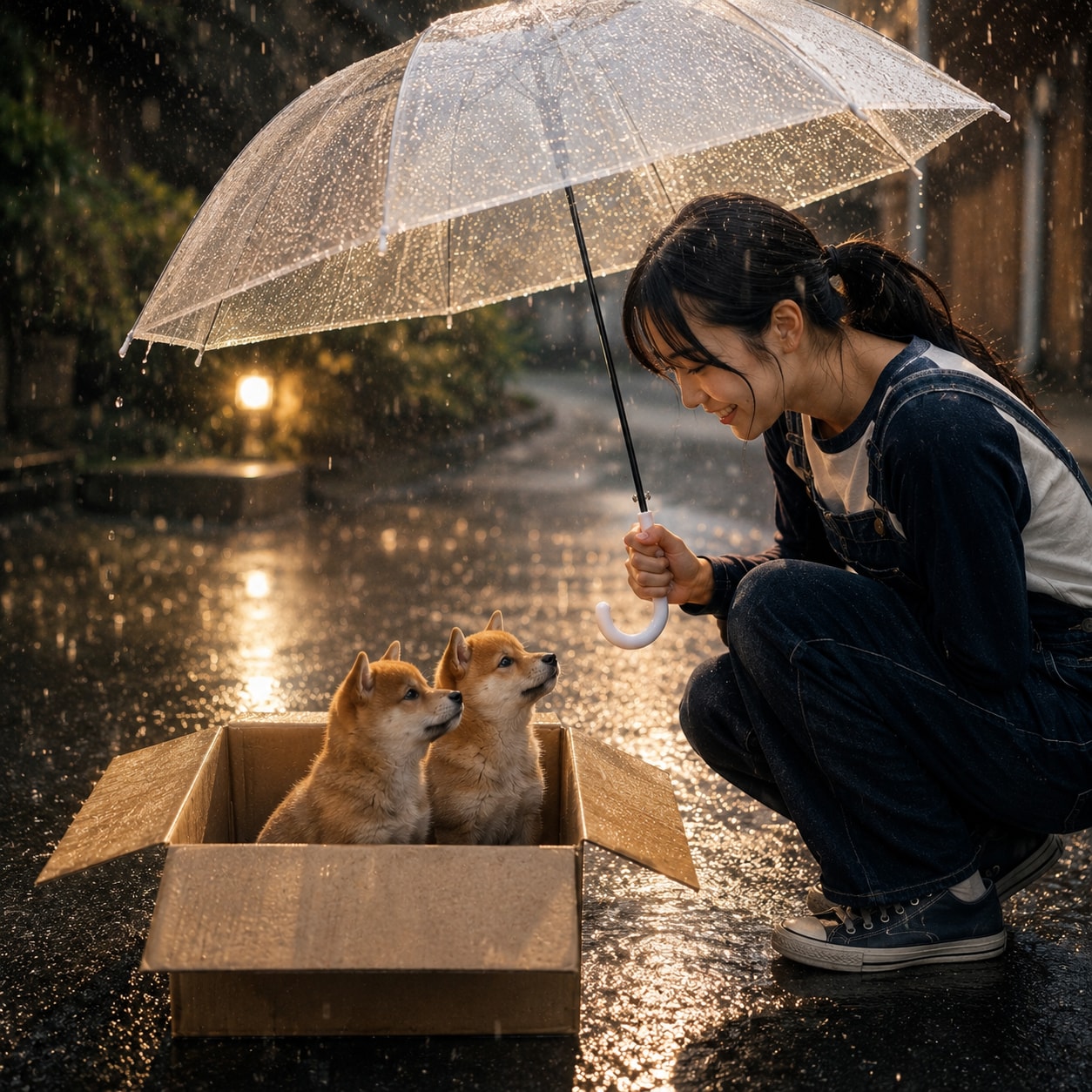 ごめんね…傘借りるわね