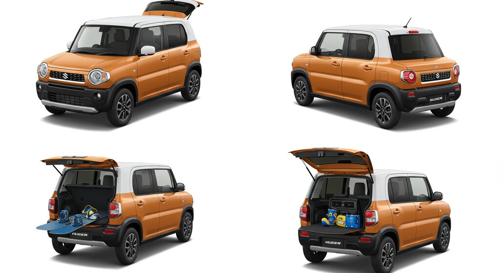 スズキハスラー　カタログ風