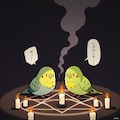 秘密の儀式喋るインコ 4枚目